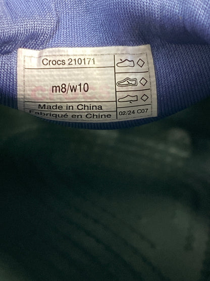 【中古品】【メンズ】 CROCS×MARMOT クロックス マーモット CAPITAL QUICK TRAIL LOW SANDAL メンズ ウィメンズ サンダル 靴 163-260627-hu-06-min サイズ：26cm カラー：ブラック/パープル 万代Net店