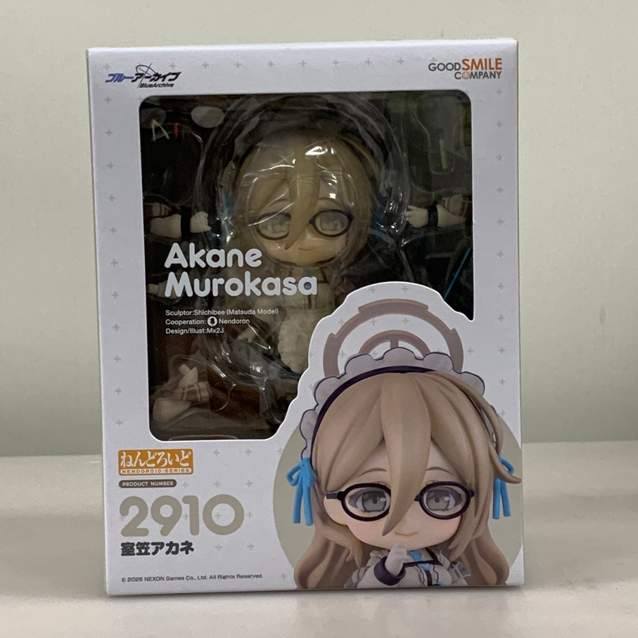 【中古品】 ねんどろいど ブルーアーカイブ -Blue Archive- 室笠アカネ フィギュア グッドスマイルカンパニー 053-260706-em-04-min 万代Net店