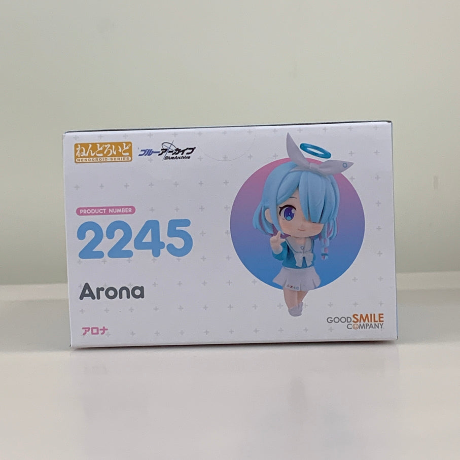 【中古品】 ねんどろいど ブルーアーカイブ -Blue Archive- アロナ フィギュア グッドスマイルカンパニー 053-260706-em-07-min 万代Net店