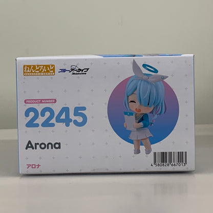 【中古品】 ねんどろいど ブルーアーカイブ -Blue Archive- アロナ フィギュア グッドスマイルカンパニー 053-260706-em-07-min 万代Net店