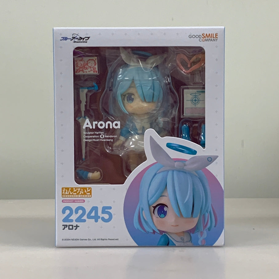 【中古品】 ねんどろいど ブルーアーカイブ -Blue Archive- アロナ フィギュア グッドスマイルカンパニー 053-260706-em-08-min 万代Net店