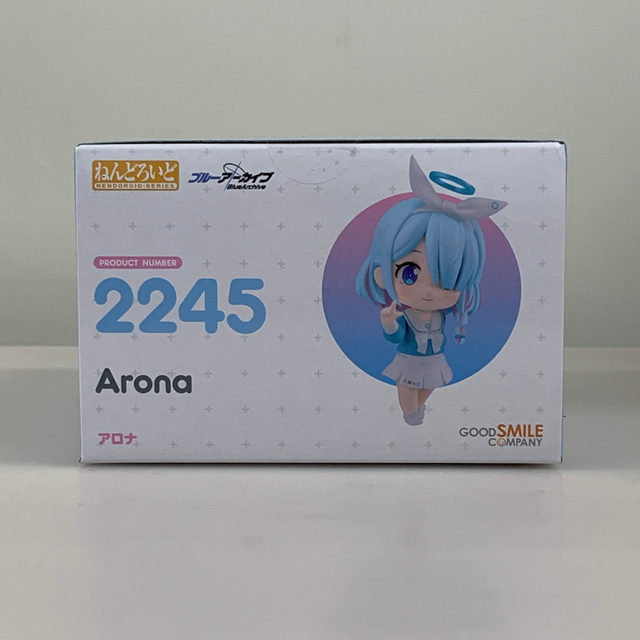 【中古品】 ねんどろいど ブルーアーカイブ -Blue Archive- アロナ フィギュア グッドスマイルカンパニー 053-260706-em-08-min 万代Net店