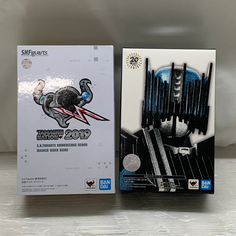 【中古品】 S.H.F 真骨彫製法 仮面ライダーディエンド バンダイ フィギュア 042-260730-em-10-min 万代Net店