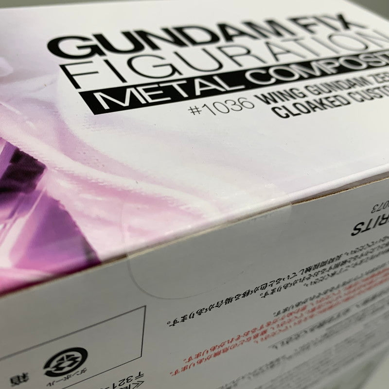 【中古美品】 GUNDAM FIX FIGURATION METAL COMPOSITE ウイングガンダムゼロ クロークドカスタム 056-260716-ta-10-min 万代Net店