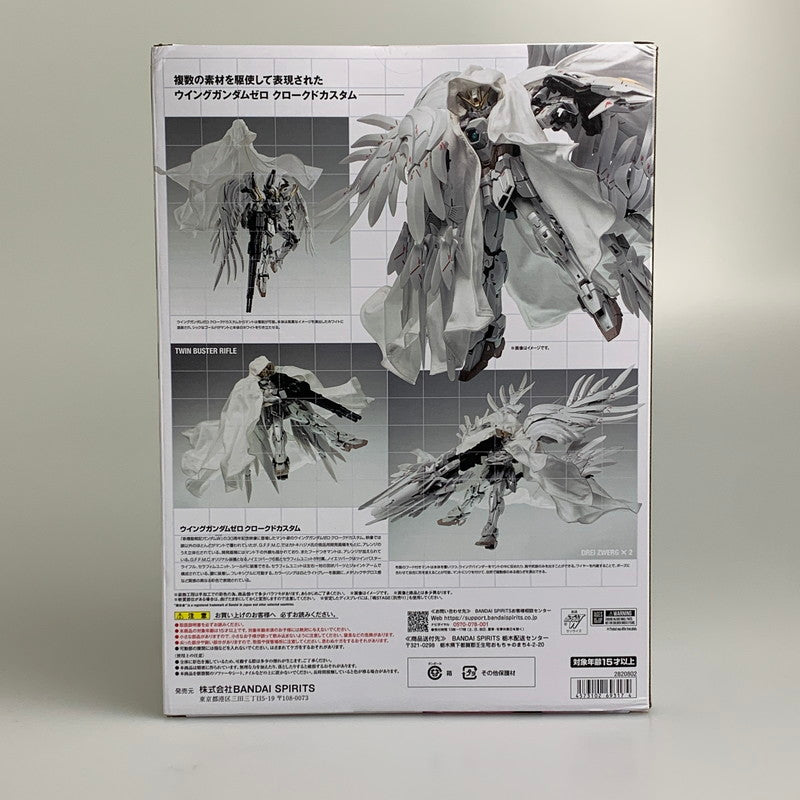 【中古美品】 GUNDAM FIX FIGURATION METAL COMPOSITE ウイングガンダムゼロ クロークドカスタム 056-260716-ta-10-min 万代Net店