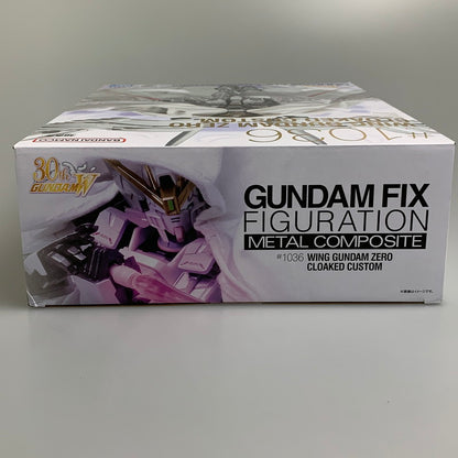 【中古美品】 GUNDAM FIX FIGURATION METAL COMPOSITE ウイングガンダムゼロ クロークドカスタム 056-260716-ta-10-min 万代Net店