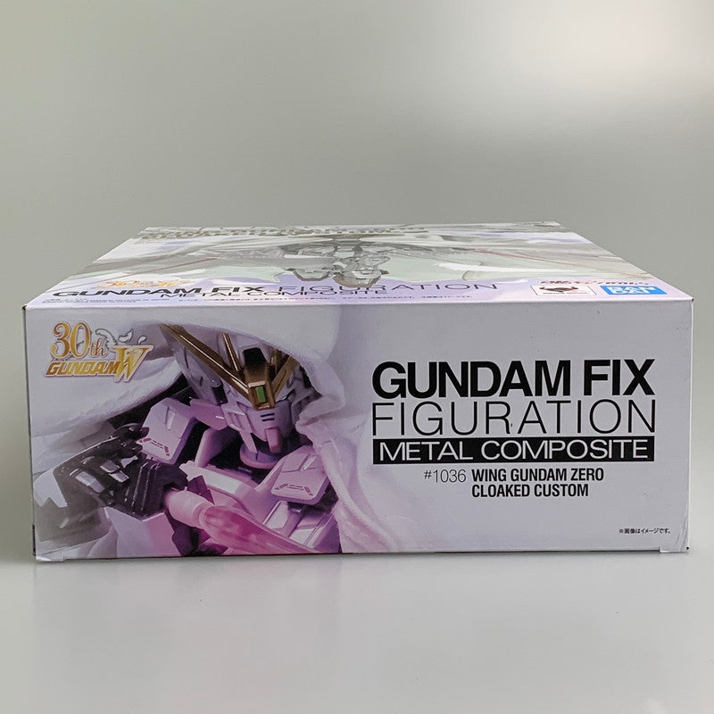 【中古美品】 GUNDAM FIX FIGURATION METAL COMPOSITE ウイングガンダムゼロ クロークドカスタム 056-260716-ta-10-min 万代Net店