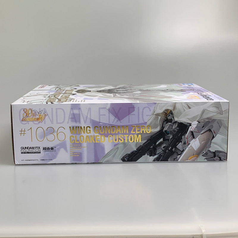 【中古美品】 GUNDAM FIX FIGURATION METAL COMPOSITE ウイングガンダムゼロ クロークドカスタム 056-260716-ta-10-min 万代Net店