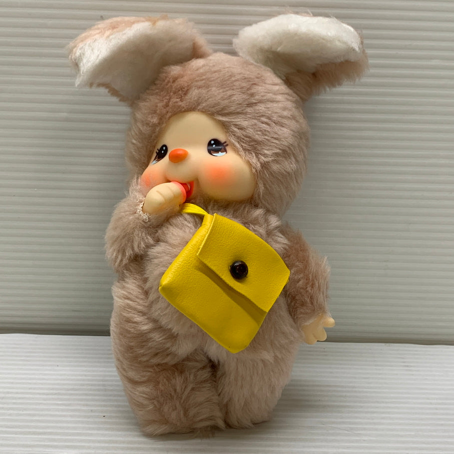 【中古品】 エンドーチェーン レインボー モンチッチ チムたん うさぎ ぬいぐるみ ポシェット付き 038-260703-em-23-min 万代Net店