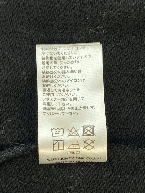 【中古品】【メンズ】 UNKNOWN×HCW アンノウン ロンドン × エド ハーディー RHINESTONE HOODIE ラインストーン フーディー メンズ トップス パーカー 142-260703-hu-10-min サイズ：M カラー：ブラック 万代Net店