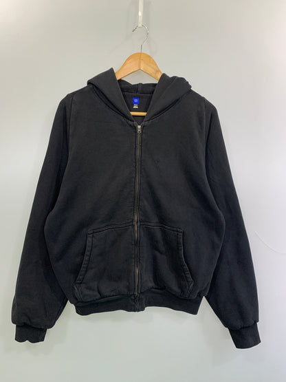 【中古品】【メンズ】 YEEZY GAP イージーギャップ 537322-01-1 ZIP UP HOODIE ジップアップフーディ 142-260630-zi-11-min サイズ：M カラー：ブラック 万代Net店