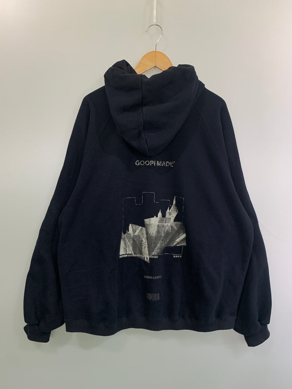 【中古品】【メンズ】 GOOPIMADE グーピーメイド G7-MH REVERSE-G MAIN HOODED フーデッド 140-260630-zi-26-min サイズ：1 カラー：ネイビー 万代Net店