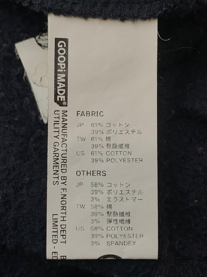 【中古品】【メンズ】 GOOPIMADE グーピーメイド G7-MH REVERSE-G MAIN HOODED フーデッド 140-260630-zi-26-min サイズ：1 カラー：ネイビー 万代Net店