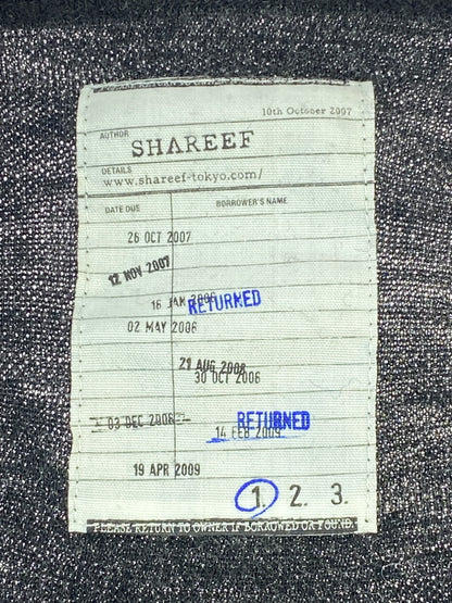 【中古品】【メンズ】 SHAREEF シャリーフ LINE JQ PULLOVER ライン ジャカード プルオーバー 17315075 メンズ 長袖 140-260703-hu-03-min サイズ：1 カラー：ブラック 万代Net店