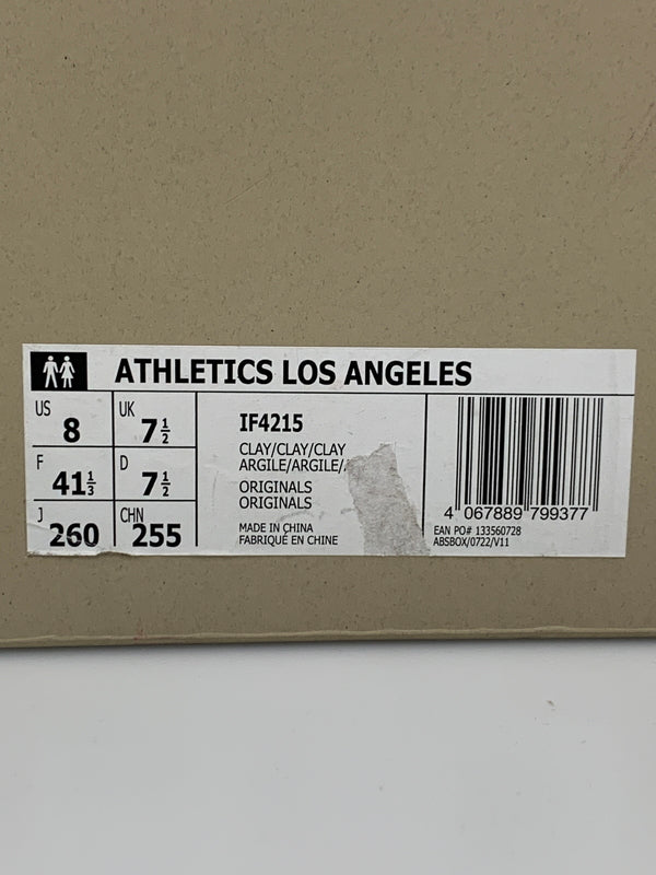【中古品】【メンズ】 ADIDAS アディダス × FEAR OF GOD ATHLETICS LOS ANGELES IF4215 フィアオブゴッド アスレチックス ロサンゼルス スニーカー 靴 161-260701-yn-08-min サイズ：26.0cm カラー：CLAY 万代Net店
