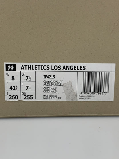 【中古品】【メンズ】 ADIDAS アディダス × FEAR OF GOD ATHLETICS LOS ANGELES IF4215 フィアオブゴッド アスレチックス ロサンゼルス スニーカー 靴 161-260701-yn-08-min サイズ：26.0cm カラー：CLAY 万代Net店