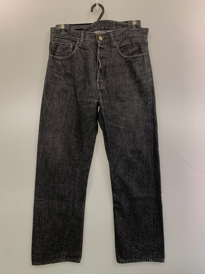 【中古品】【メンズ】 WAREHOUSE ウエアハウス LOT.800 BLACK DENIM PANTS デニムパンツ 156-260630-zi-16-min サイズ：32 カラー：ブラック 万代Net店