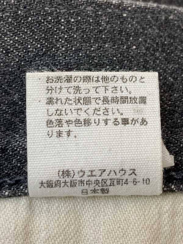 【中古品】【メンズ】 WAREHOUSE ウエアハウス LOT.800 BLACK DENIM PANTS デニムパンツ 156-260630-zi-16-min サイズ：32 カラー：ブラック 万代Net店