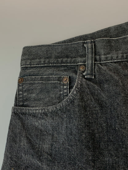 【中古品】【メンズ】 WAREHOUSE ウエアハウス LOT.800 BLACK DENIM PANTS デニムパンツ 156-260630-zi-16-min サイズ：32 カラー：ブラック 万代Net店