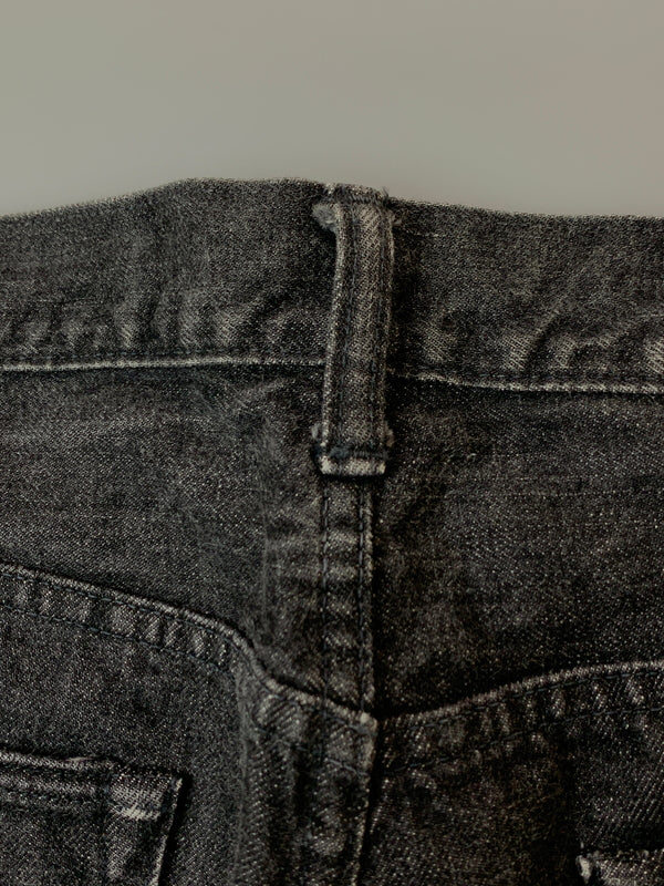 【中古品】【メンズ】 WAREHOUSE ウエアハウス LOT.800 BLACK DENIM PANTS デニムパンツ 156-260630-zi-16-min サイズ：32 カラー：ブラック 万代Net店