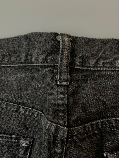 【中古品】【メンズ】 WAREHOUSE ウエアハウス LOT.800 BLACK DENIM PANTS デニムパンツ 156-260630-zi-16-min サイズ：32 カラー：ブラック 万代Net店