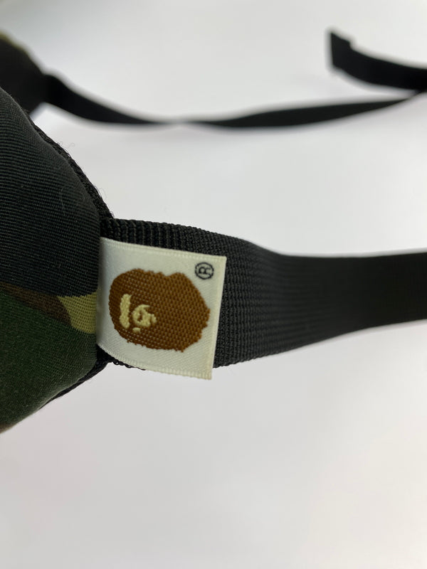 【中古品】【メンズ】 A BATHING APE アベイシングエイプ 1ST CAMO WAIST BAG ファースト カモ ウエスト バッグ 001GDF801023X メンズ ボディバッグ ウエストポーチ 188-260702-hu-09-min カラー：グリーン系（カモ） 万代Net店