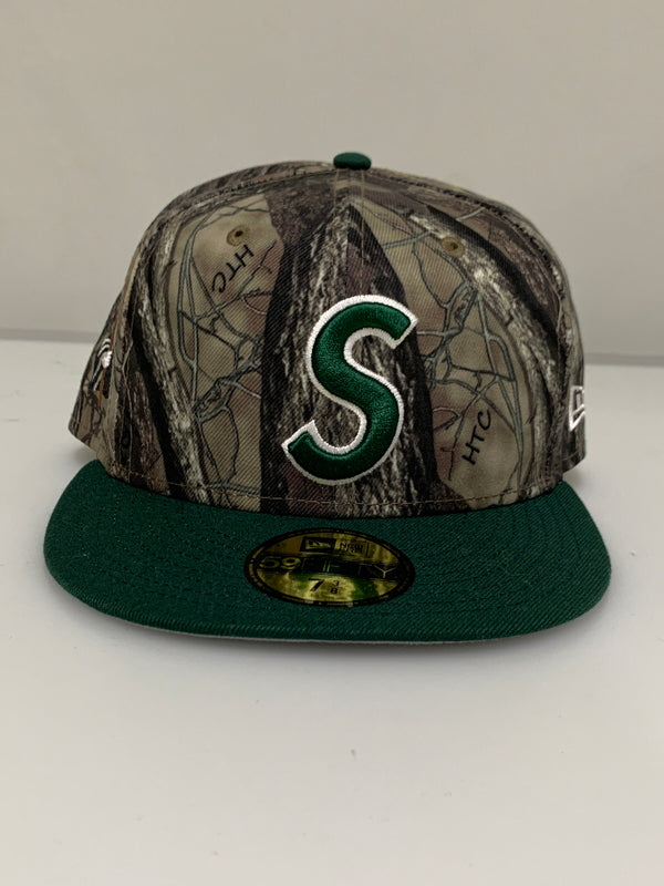 【中古品】【メンズ】 SUPREME シュプリーム × NEW ERA REAPER S LOGO CAP ニューエラ リーパー S ロゴ キャップ 帽子 185-260701-yn-10-min サイズ：58.7cm カラー：ツリーカモ 万代Net店