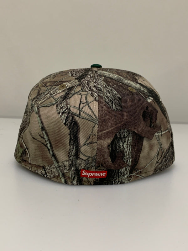 【中古品】【メンズ】 SUPREME シュプリーム × NEW ERA REAPER S LOGO CAP ニューエラ リーパー S ロゴ キャップ 帽子 185-260701-yn-10-min サイズ：58.7cm カラー：ツリーカモ 万代Net店