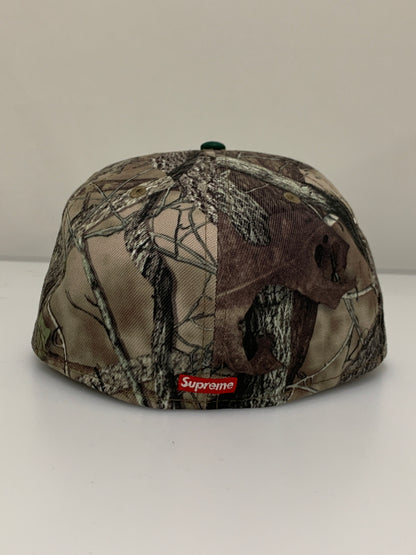 【中古品】【メンズ】 SUPREME シュプリーム × NEW ERA REAPER S LOGO CAP ニューエラ リーパー S ロゴ キャップ 帽子 185-260701-yn-10-min サイズ：58.7cm カラー：ツリーカモ 万代Net店