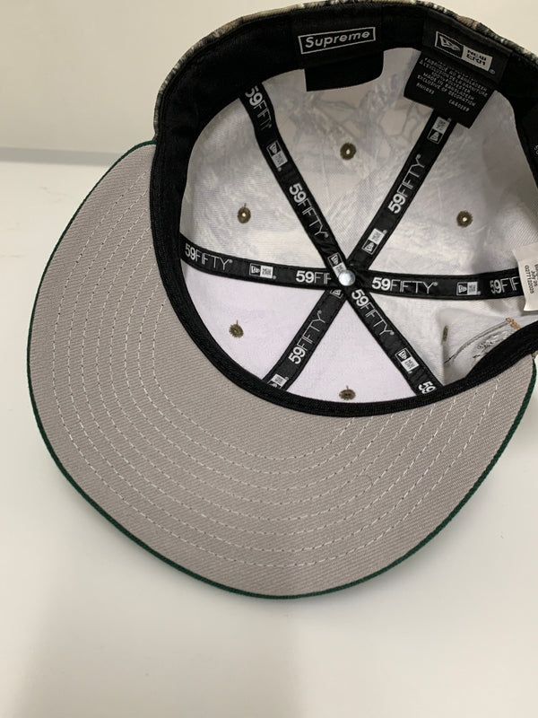 【中古品】【メンズ】 SUPREME シュプリーム × NEW ERA REAPER S LOGO CAP ニューエラ リーパー S ロゴ キャップ 帽子 185-260701-yn-10-min サイズ：58.7cm カラー：ツリーカモ 万代Net店