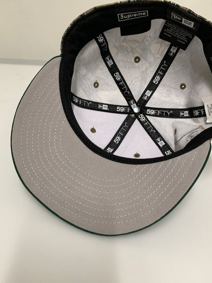 【中古品】【メンズ】 SUPREME シュプリーム × NEW ERA REAPER S LOGO CAP ニューエラ リーパー S ロゴ キャップ 帽子 185-260701-yn-10-min サイズ：58.7cm カラー：ツリーカモ 万代Net店