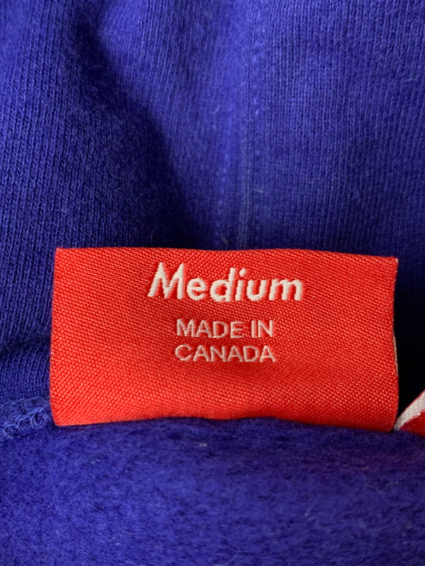 【中古品】【メンズ】 SUPREME シュプリーム LEIGH BOWERY HOODED SWEATSHIRT フーデッドスウェットシャツ 149-260630-zi-09-min サイズ：M カラー：パープル 万代Net店