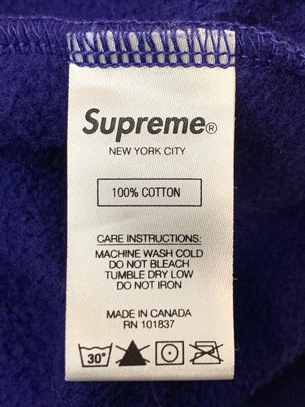 【中古品】【メンズ】 SUPREME シュプリーム LEIGH BOWERY HOODED SWEATSHIRT フーデッドスウェットシャツ 149-260630-zi-09-min サイズ：M カラー：パープル 万代Net店