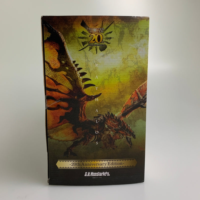 【中古美品】 Monster Hunter モンスターハンター S.H.MonsterArts リオレウス 20th Anniversary Edition フィギュア 052-260707-ta-01-min 万代Net店