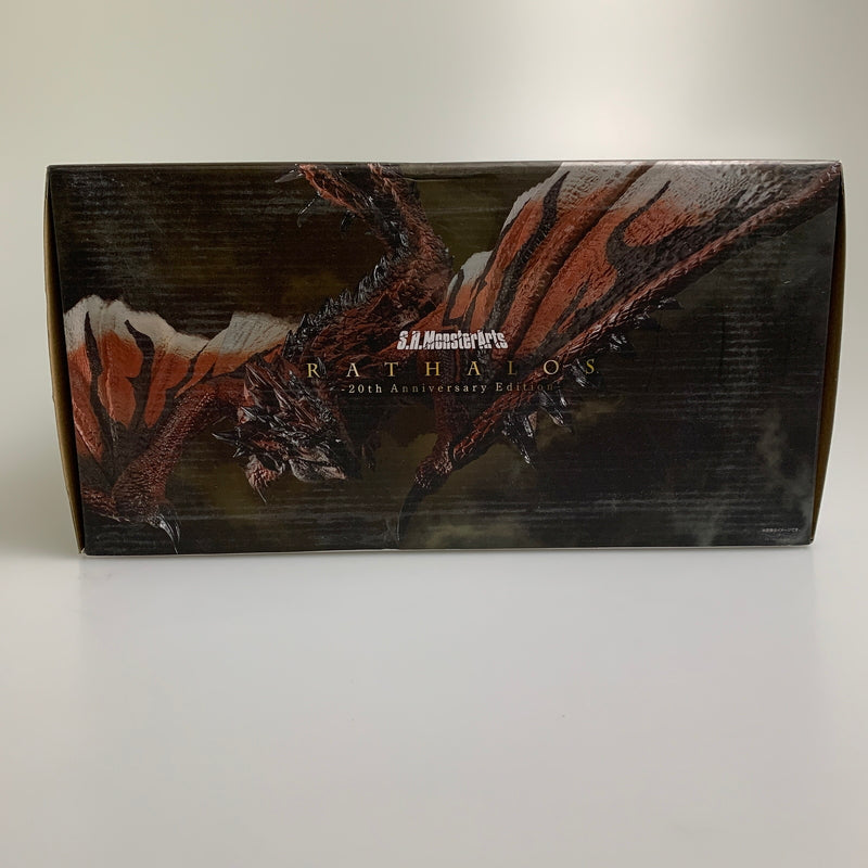 【中古美品】 Monster Hunter モンスターハンター S.H.MonsterArts リオレウス 20th Anniversary Edition フィギュア 052-260707-ta-01-min 万代Net店
