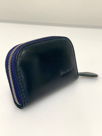 【中古品】【メンズ】 ONES WORKER ワンズワーカー COIN CASE コインケース 財布 201-260701-yn-11-min カラー：ダークグリーン/ネイビー 万代Net店