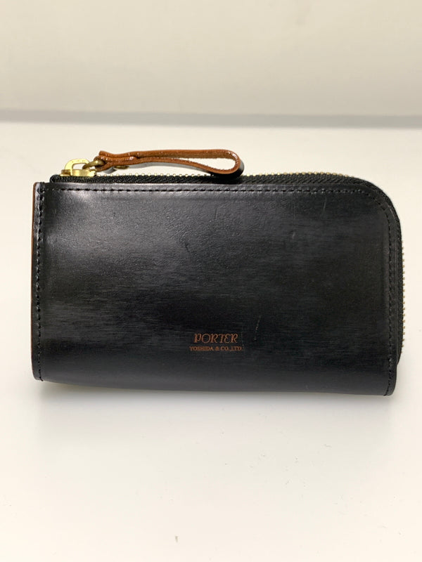 【中古品】【メンズ】 PORTER ポーター FILM KEY CASE フィルムキーケース 小物 201-260701-yn-12-min カラー：ブラック 万代Net店