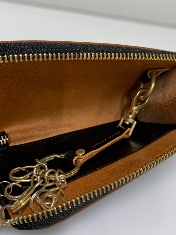 【中古品】【メンズ】 PORTER ポーター FILM KEY CASE フィルムキーケース 小物 201-260701-yn-12-min カラー：ブラック 万代Net店