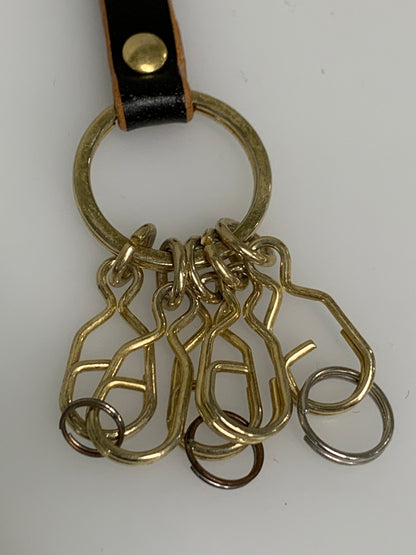 【中古品】【メンズ】 PORTER ポーター FILM KEY CASE フィルムキーケース 小物 201-260701-yn-12-min カラー：ブラック 万代Net店