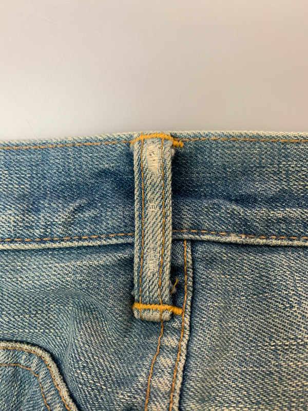 【現状渡し品】【メンズ】 RRL ダブルアールエル 21163 USA製 DAMAGE DENIM PANTS ダメージ デニムパンツ 156-260630-zi-14-min サイズ：34×34 カラー：インディゴ 万代Net店