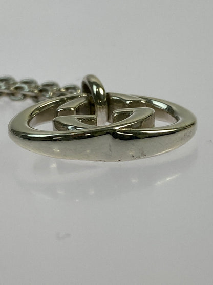 【中古品】【メンズ/レディース】 GUCCI グッチ インターロッキングG ネックレス アクセサリー ペンダント 182-260702-hu-03-min カラー：シルバー 万代Net店