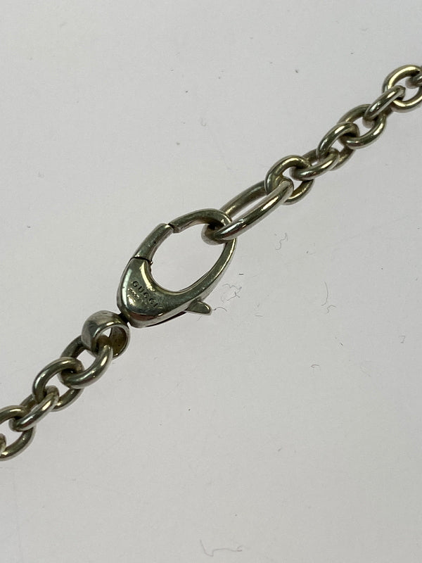 【中古品】【メンズ/レディース】 GUCCI グッチ インターロッキングG ネックレス アクセサリー ペンダント 182-260702-hu-03-min カラー：シルバー 万代Net店