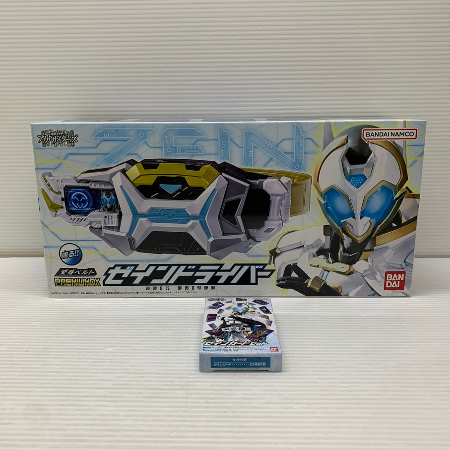 【中古品】 PREMIUMDX ゼインドライバー ゼインカードセット 仮面ライダー 特撮 おもちゃ 変身 バンダイ 042-260703-em-03-min 万代Net店