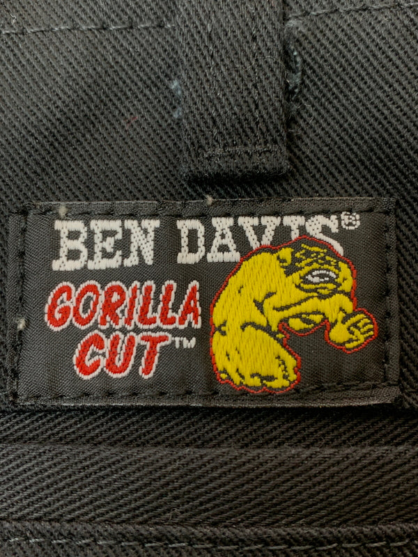 【中古品】【メンズ】 BEN DAVIS ベンデイビス GORILLA CUT 674 WORK PANT ワークパンツ ボトムス 157-260630-zi-20-min サイズ：32 カラー：ブラック 万代Net店