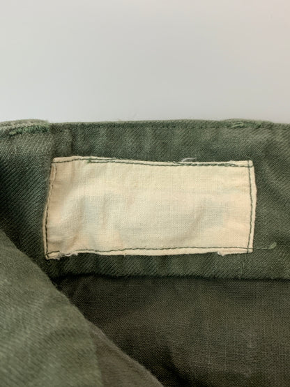 【中古品】【メンズ】 FRENCH ARMY フレンチアーミー M-47 ”前期型" CARGO PANT カーゴパンツ 157-260630-zi-17-min サイズ：不明 カラー：グリーンカーキ 万代Net店