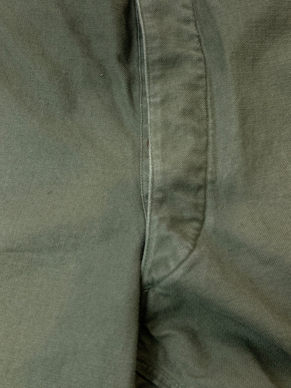 【中古品】【メンズ】 FRENCH ARMY フレンチアーミー M-47 ”前期型" CARGO PANT カーゴパンツ 157-260630-zi-17-min サイズ：不明 カラー：グリーンカーキ 万代Net店