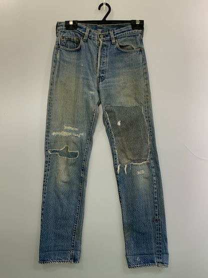 【現状渡し品】【メンズ】 LEVI'S リーバイス 80S 501 DENIM PANT デニムパンツ ボトムス 157-260630-zi-18-min サイズ：不鮮明 カラー：インディゴ 万代Net店