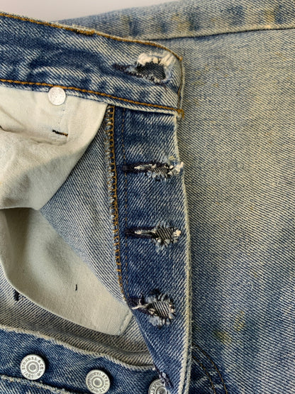 【現状渡し品】【メンズ】 LEVI'S リーバイス 80S 501 DENIM PANT デニムパンツ ボトムス 157-260630-zi-18-min サイズ：不鮮明 カラー：インディゴ 万代Net店