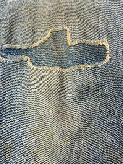【現状渡し品】【メンズ】 LEVI'S リーバイス 80S 501 DENIM PANT デニムパンツ ボトムス 157-260630-zi-18-min サイズ：不鮮明 カラー：インディゴ 万代Net店