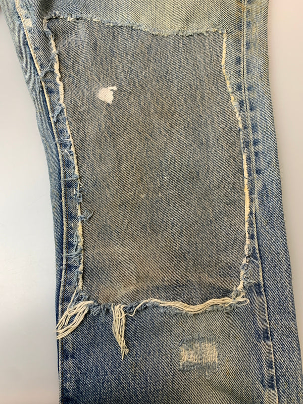 【現状渡し品】【メンズ】 LEVI'S リーバイス 80S 501 DENIM PANT デニムパンツ ボトムス 157-260630-zi-18-min サイズ：不鮮明 カラー：インディゴ 万代Net店